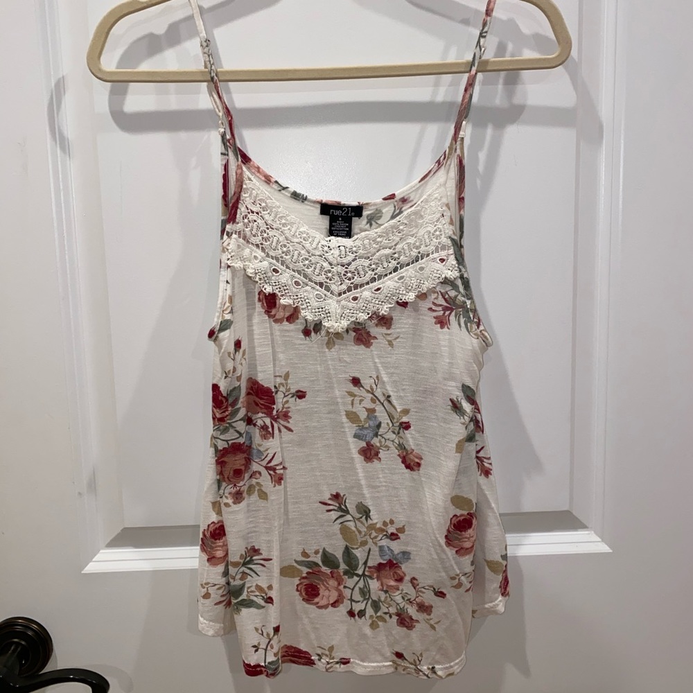 Floral Tank Top